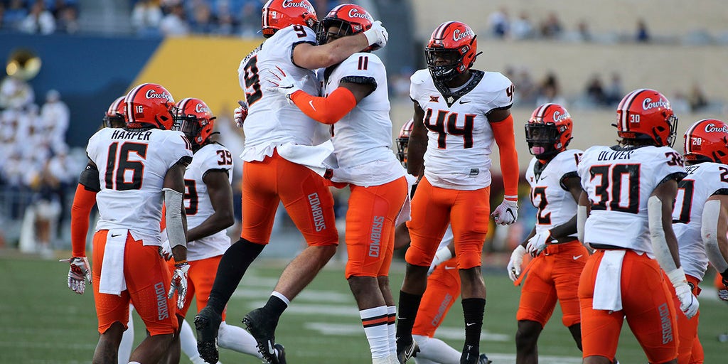 Sanders Throws 2 TD Passes, No. 11 Oklahoma State Tops West