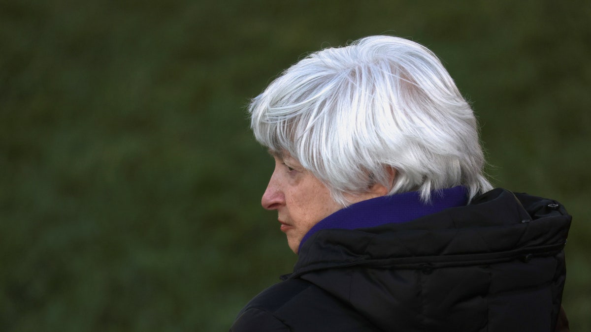 U.S. Secretary of the Treasury Janet Yellen attends a ceremony to sign the "Infrastructure Investment and Jobs Act", on the South Lawn at the White House in Washington, U.S., November 15, 2021. 