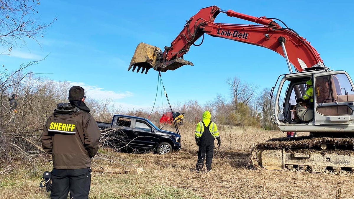  A desperate search for a 2-year-old Indiana girl ended Sunday after rescuers recovered her body along a river, miles downstream from where her father was earlier rescued from a submerged vehicle, authorities said.