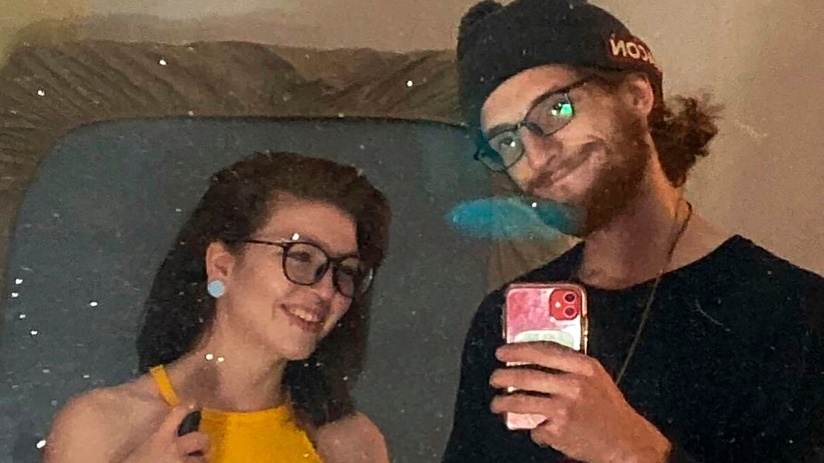 This undated photo shows Anthony Huber, right, and Hannah Gittings. Huber was fatally shot, Aug. 25, 2020, along with Joseph Rosenbaum by Kyle Rittenhouse during a protest of the police shooting of Jacob Blake, a Black man, by a White police officer on Aug. 23.
