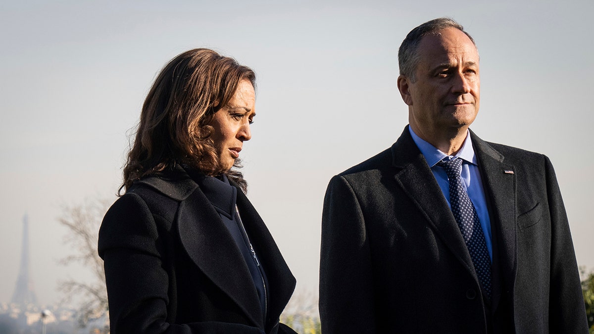 Kamala Harris and her husband Doug Emhoff