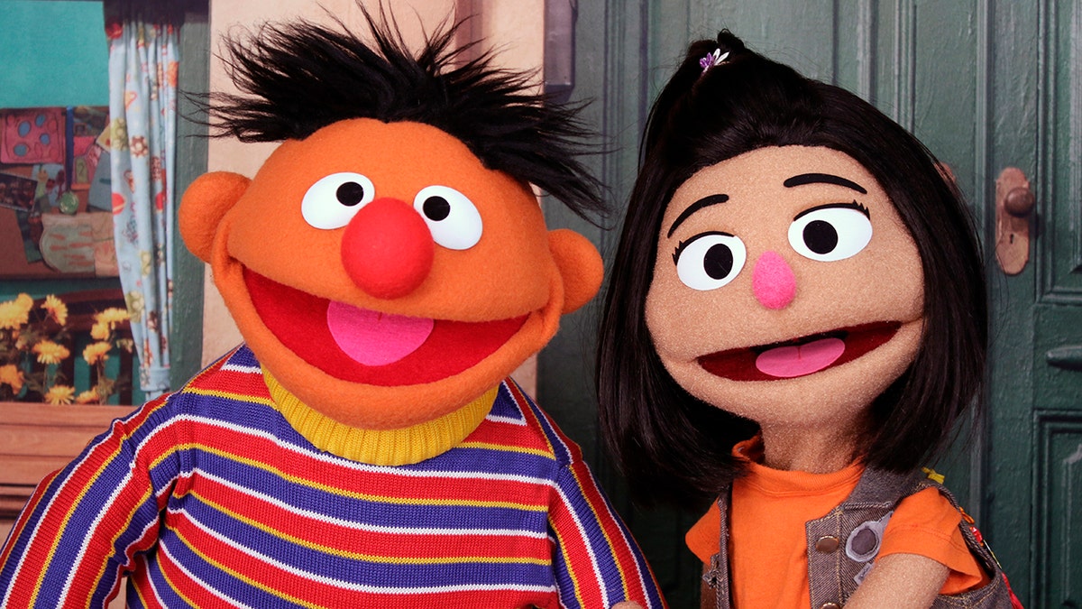 Muppets Ernie and Ji-Young