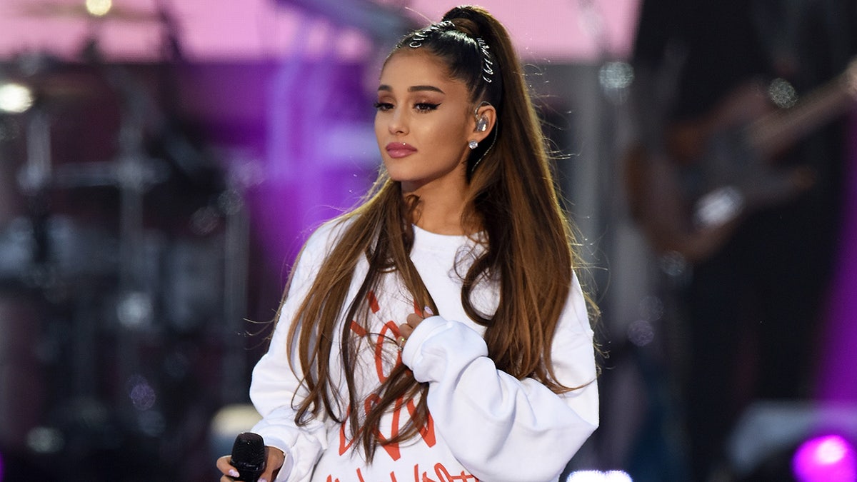 Ariana Grande at One Love Manchester