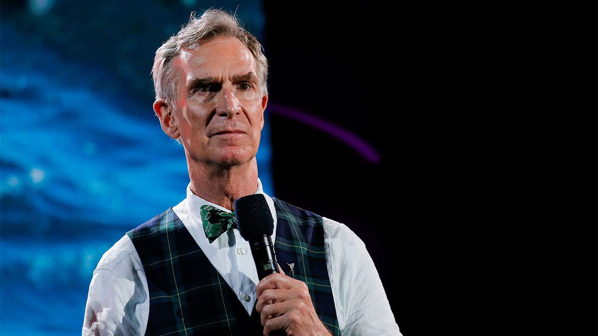 Bill Nye speaks onstage at the 2019 Global Citizen Festival at Central Park in New York, U.S., September 28, 2019. Picture taken September 28, 2019. REUTERS/Eduardo Munoz