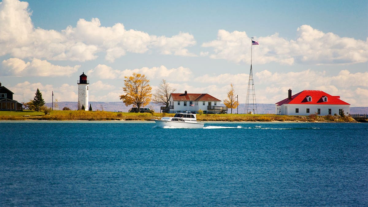 Whiskey Point Light House Beaver Island Michigan USA