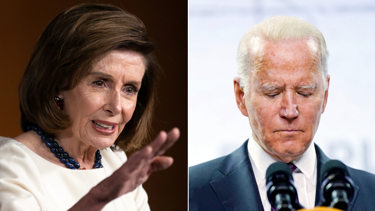 Joe Biden and Nancy Pelosi