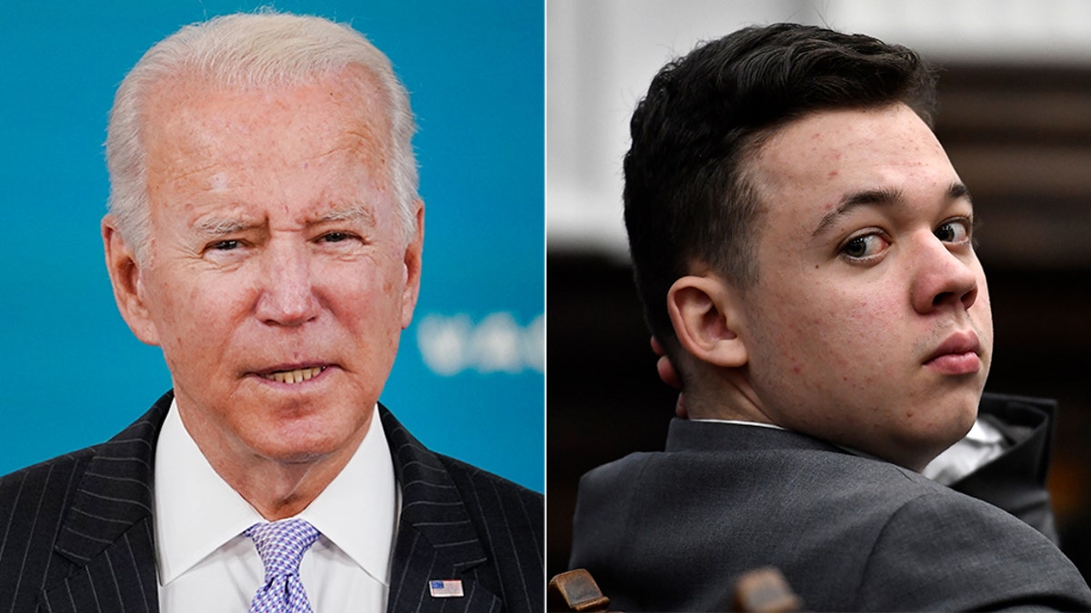 As a candidate, President Biden tweeted a video in Sept. 2020 that featured Kyle Rittenhouse and White supremacist groups along with then-President Trump. 