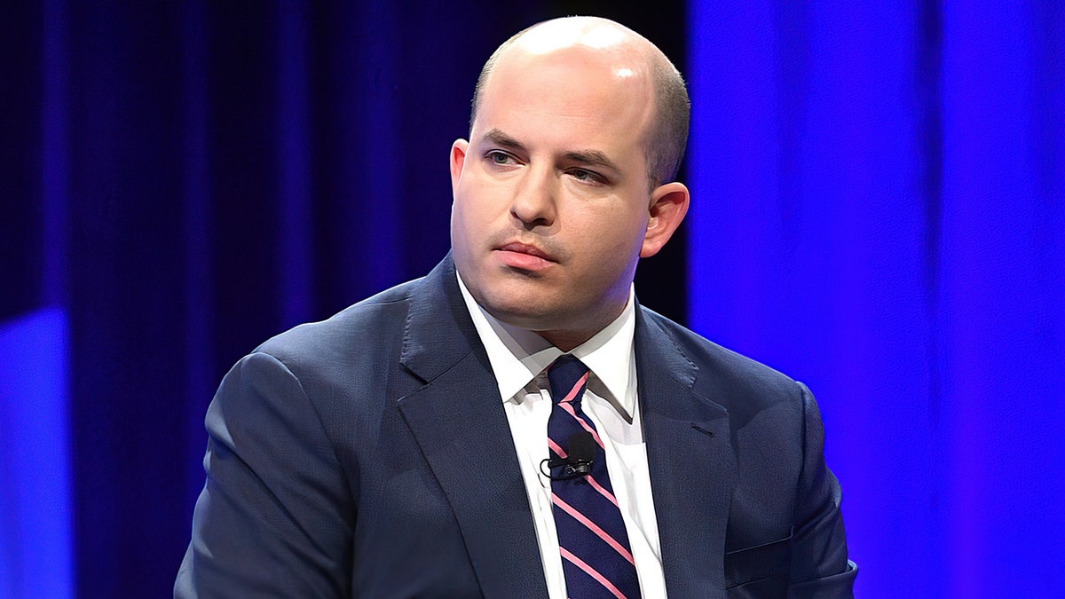 BEVERLY HILLS, CALIFORNIA - OCTOBER 22: Brian Stelter, Chief Media Correspondent for CNN speaks onstage during 'Discovery Gets Cooking' at Vanity Fair's 6th Annual New Establishment Summit at Wallis Annenberg Center for the Performing Arts on October 22, 2019 in Beverly Hills, California. (Photo by Matt Winkelmeyer/Getty Images for Vanity Fair)