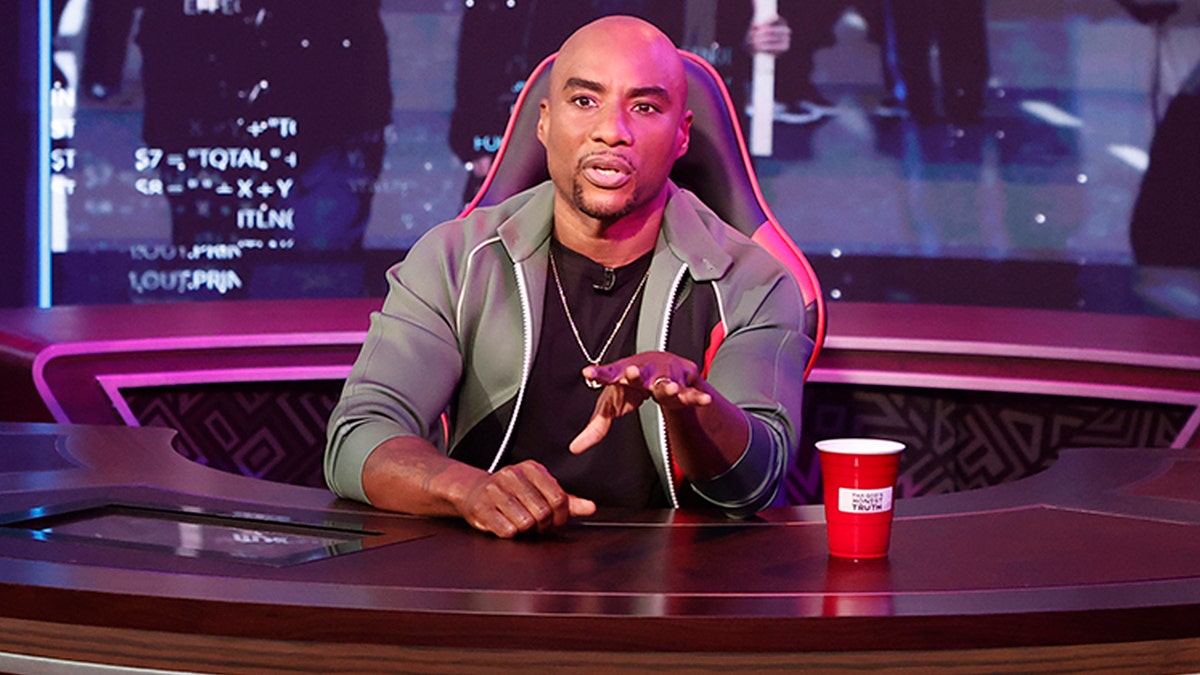 Charlamagne Tha God is seen in New York City, Sept. 16, 2021.