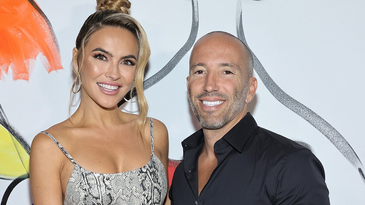 Chrishell Stause and Jason Oppenheim on the red carpet