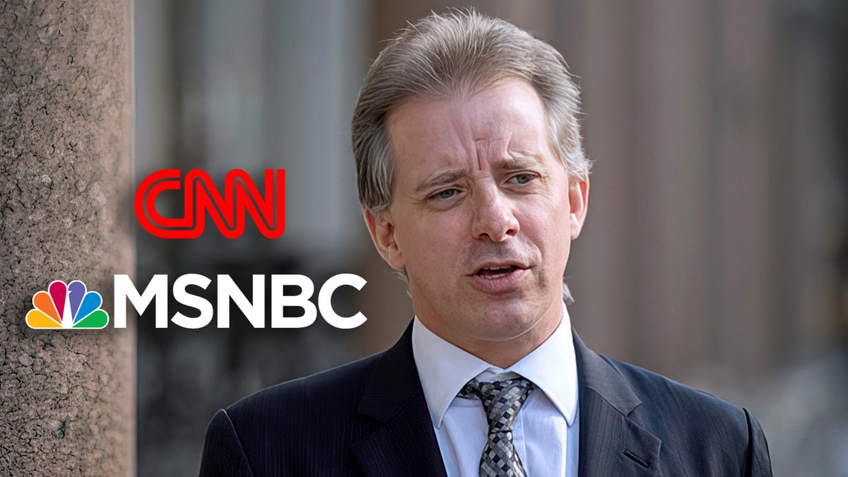 Christopher Steele, who compiled the infamous dossier, helped create countless hours of content for CNN and MSNBC.  (Photo by Victoria Jones/PA Images via Getty Images)