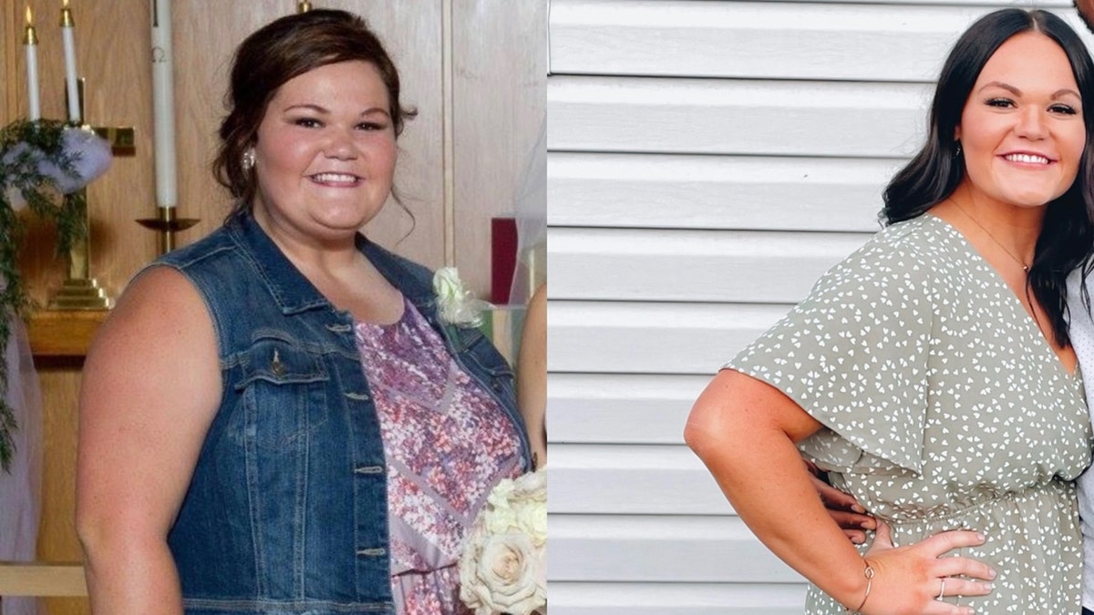 She said she decided to change her lifestyle after she struggled to catch her breath after walking up the stairs at her parents’ house four years ago.