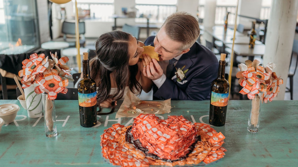 Garcia and Howser are high school sweethearts and when they were still in high school, they would go to Taco Bell after school dances or football games because it was open later than other restaurants.