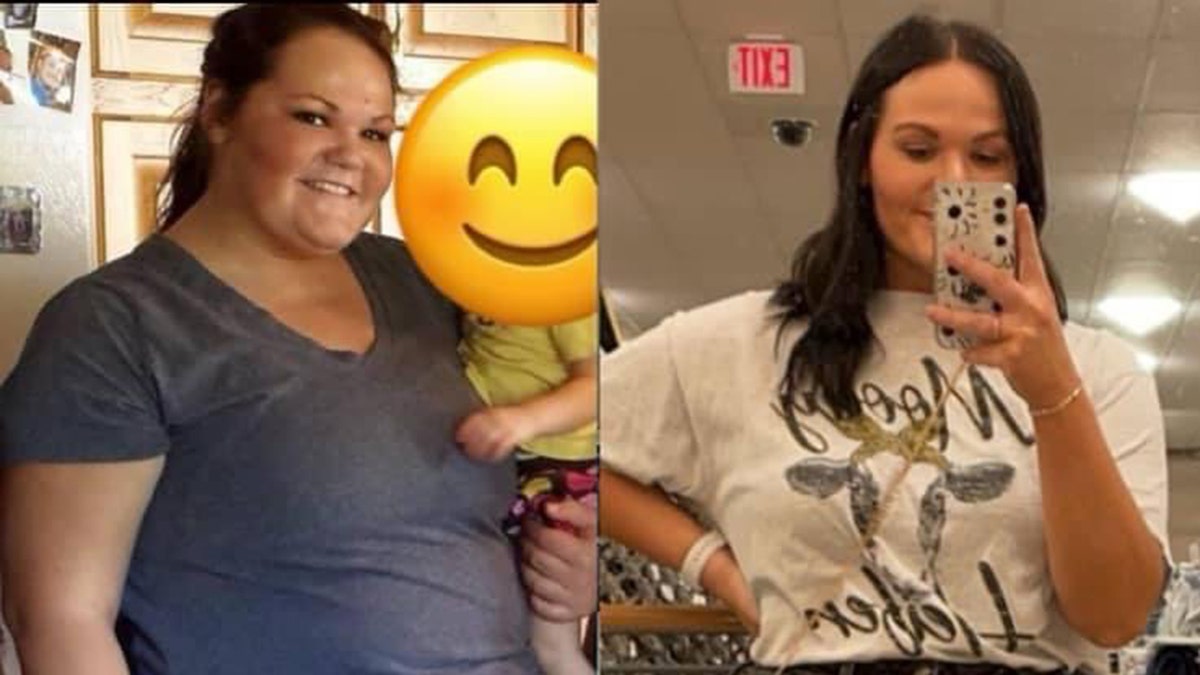 Lori Odegaard, 24, from Fargo, North Dakota, lost 100 pounds over the last four years.