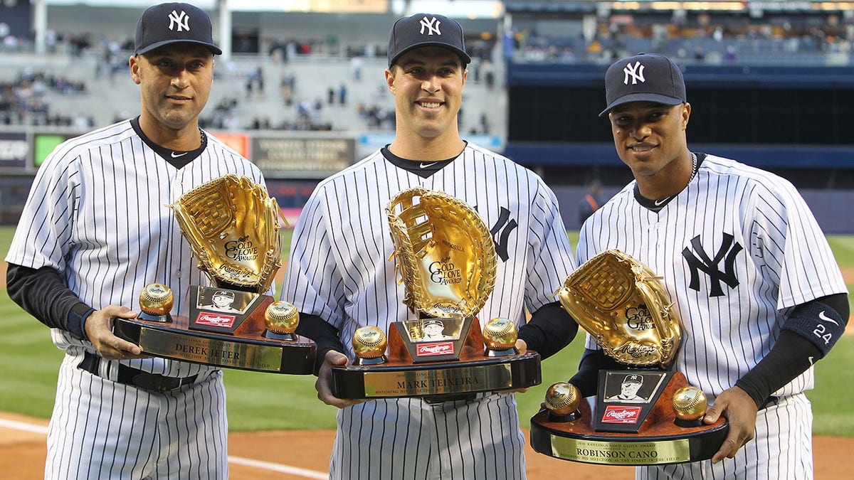 Jeter, Teixeira win A.L. Gold Gloves; Mauer honored – Delco Times