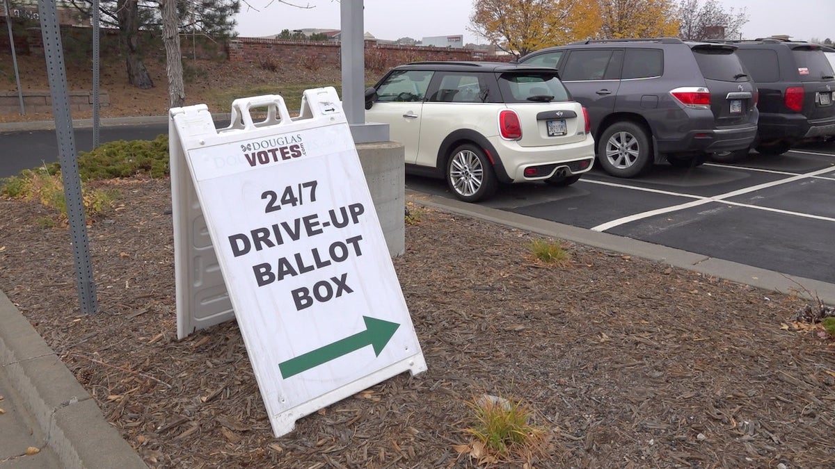 Douglas County, CO polling place.