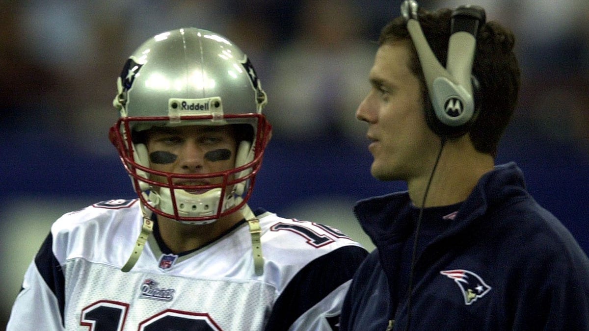 Drew Bledsoe talk to Brady