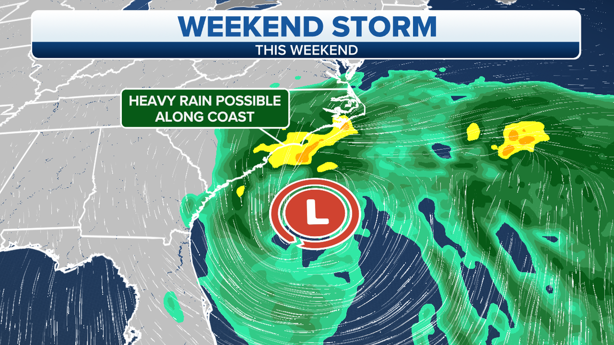 East Coast weekend storm