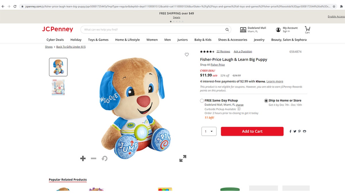 Fisher-Price Laugh &amp; Learn Big Puppy