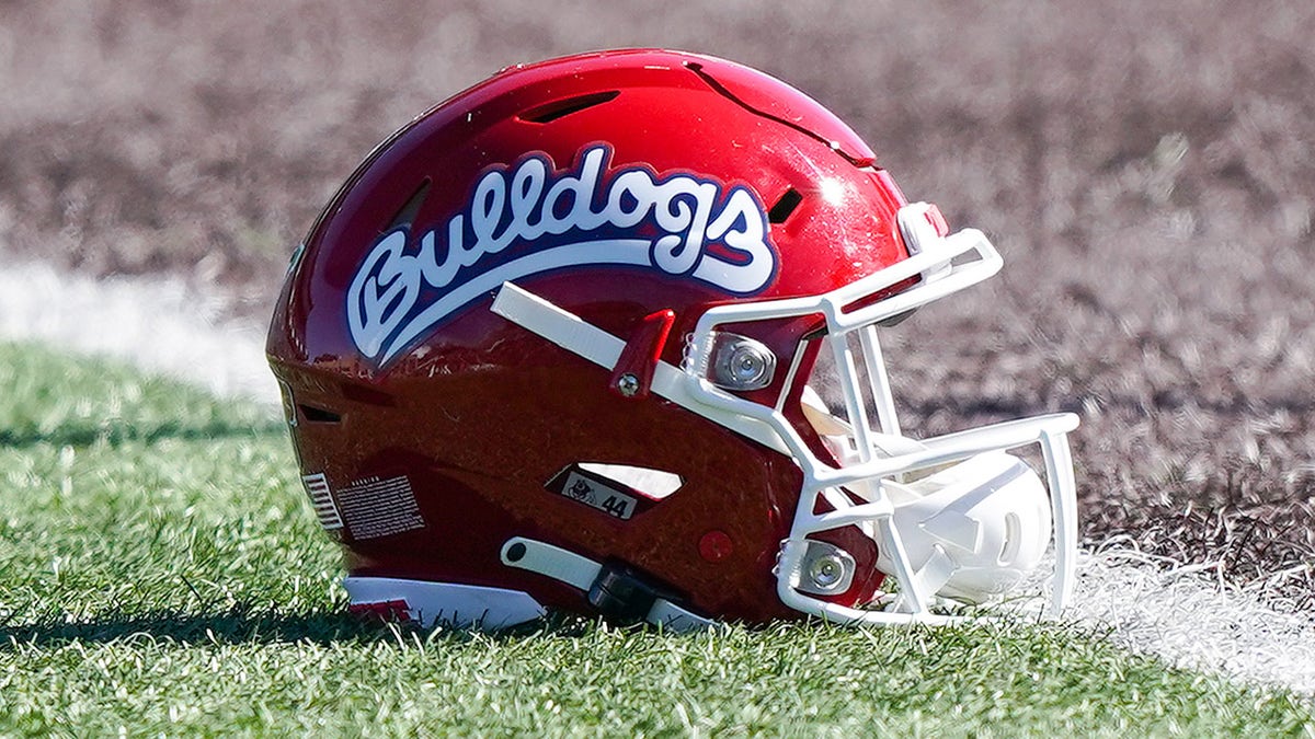 fresno state bulldogs helmet