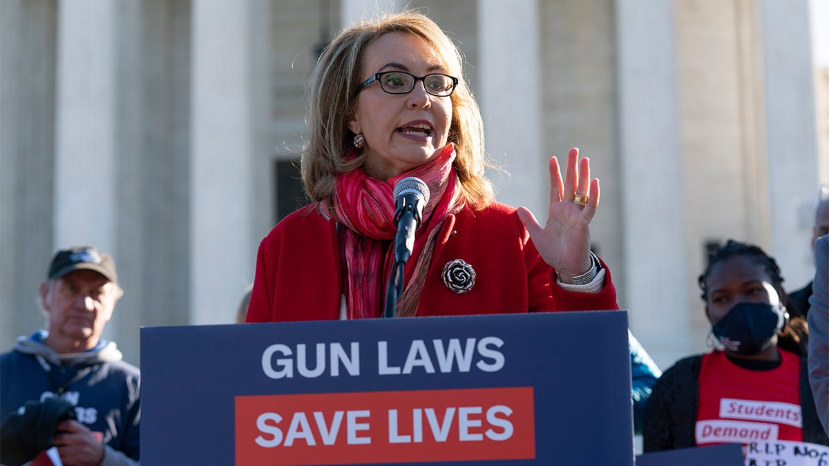 Former Democratic Arizona Congresswoman Gabby Giffords