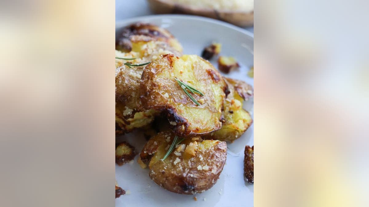 Smashed potatoes 