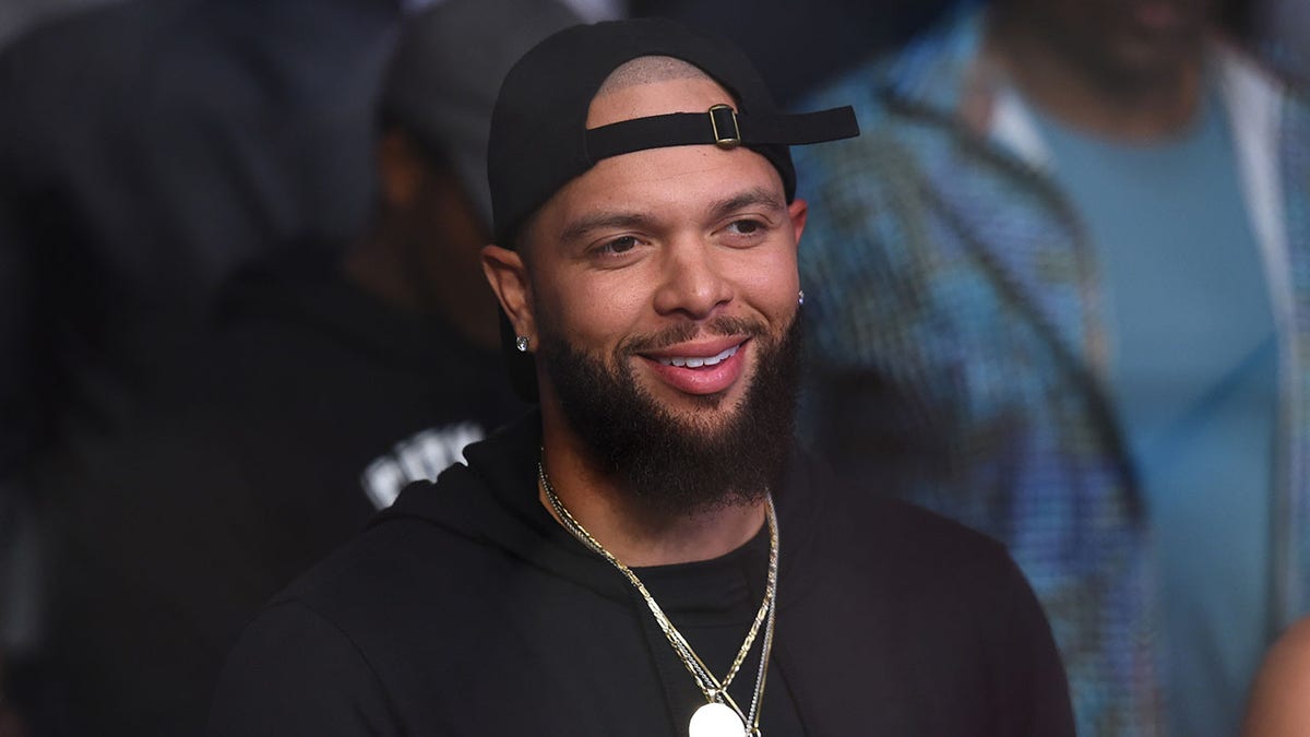 Professional basketball player Deron Williams is seen in attendance during the UFC 228 event at American Airlines Center on September 8, 2018 in Dallas, Texas. 