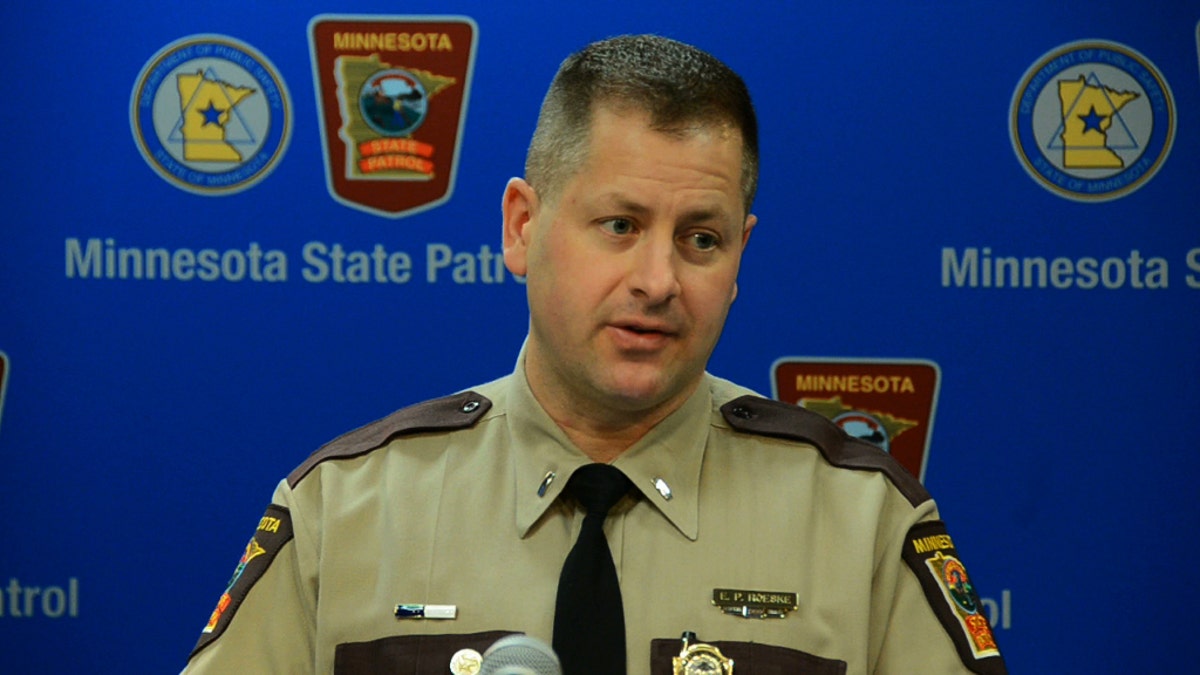 Minnesota State Patrol public information officer Eric Roesky. (Photo By David Brewster/Star Tribune via Getty Images)