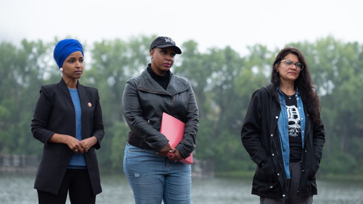 Democratic Reps. Ilhan Omar, Ayanna Pressley and Rashida Tlaib