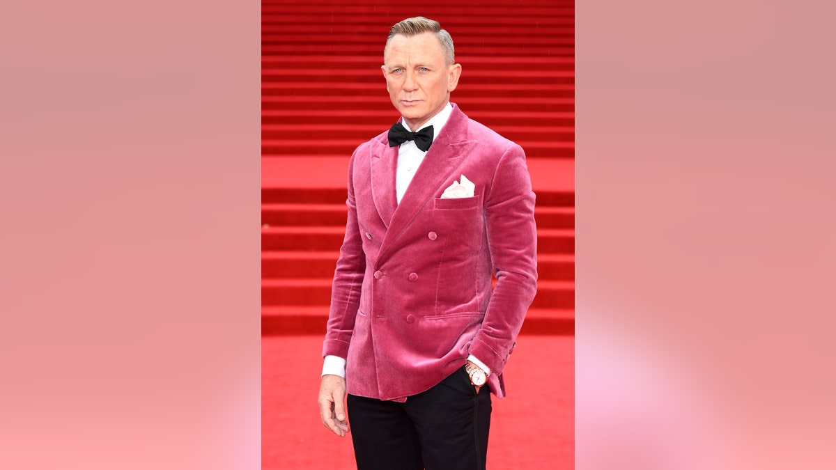 Daniel Craig attends the World Premiere of "No Time To Die" at the Royal Albert Hall on Sept. 28, 2021, in London.
