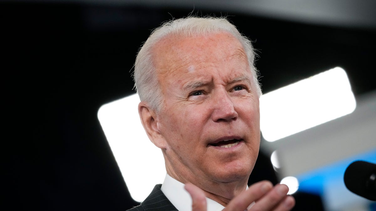 President Joe Biden speaks about the authorization of the COVID-19 vaccine for children ages 5-11 on Nov. 3, 2021, in Washington, D.C. (Photo by Drew Angerer/Getty Images)