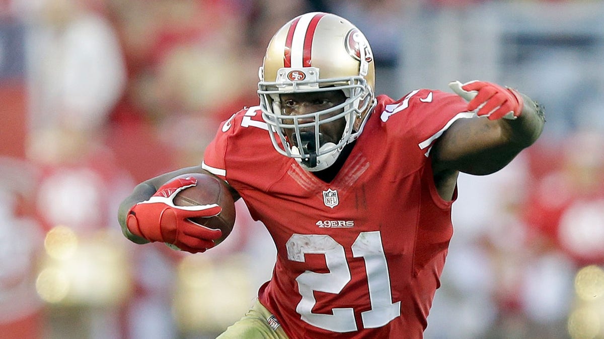 Frank Gore with 49ers