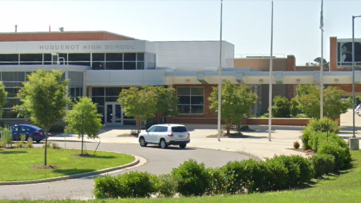 Huguenot High School, one of the five high schools in the Richmond Public Schools district. 