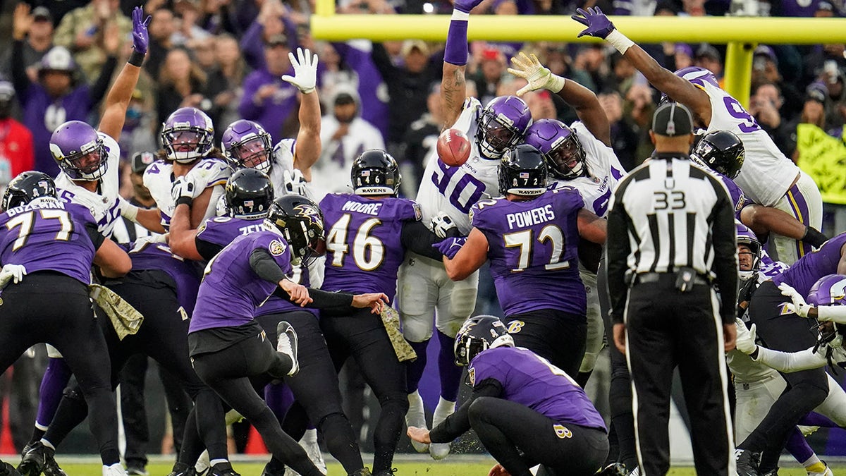 Minnesota Vikings vs Baltimore Ravens - November 07, 2021