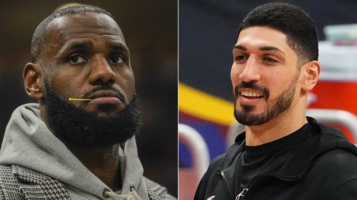Enes Freedom and LeBron James