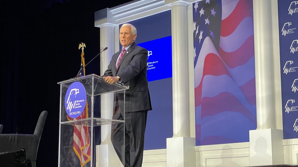 Mike Pence addresses RJC