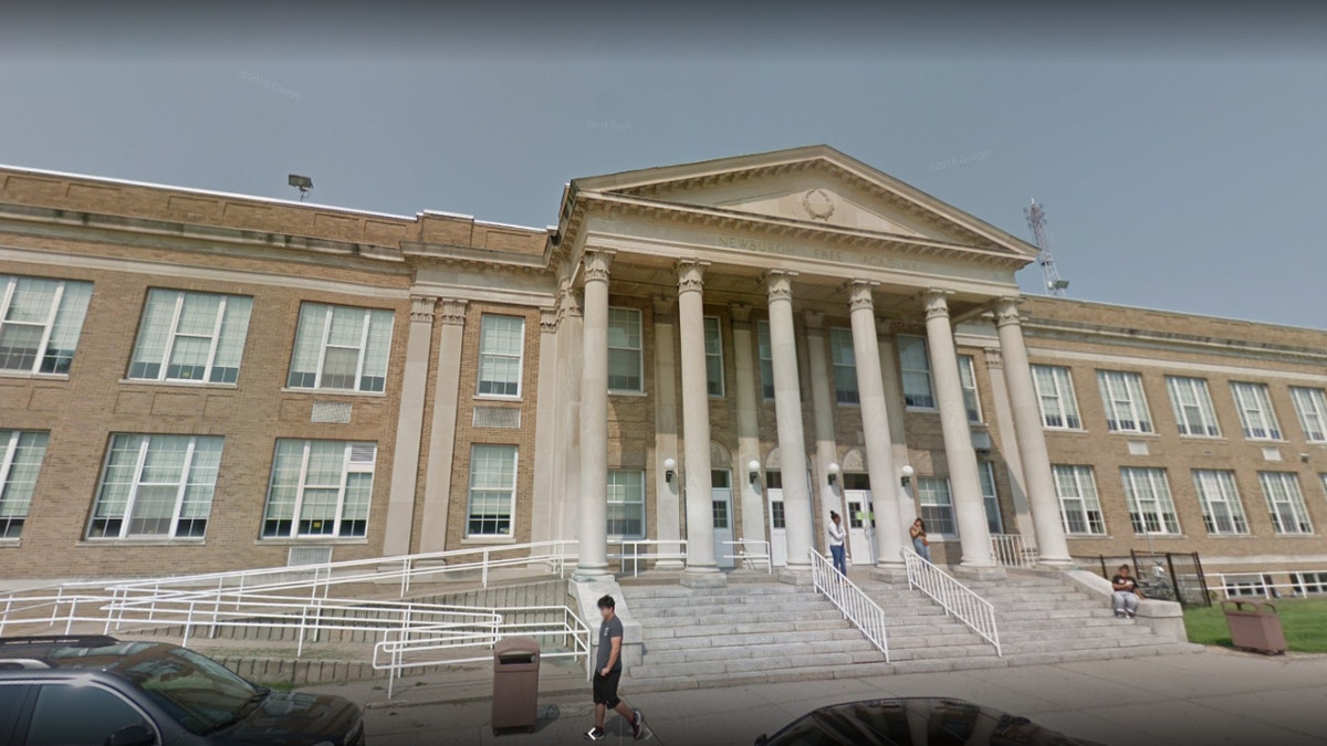 The Newburgh Enlarged City School District of New York on Tuesday announced that it would be offering a day of remote learning amid an uptick in gun violence in the town. (Credit: Google Maps)