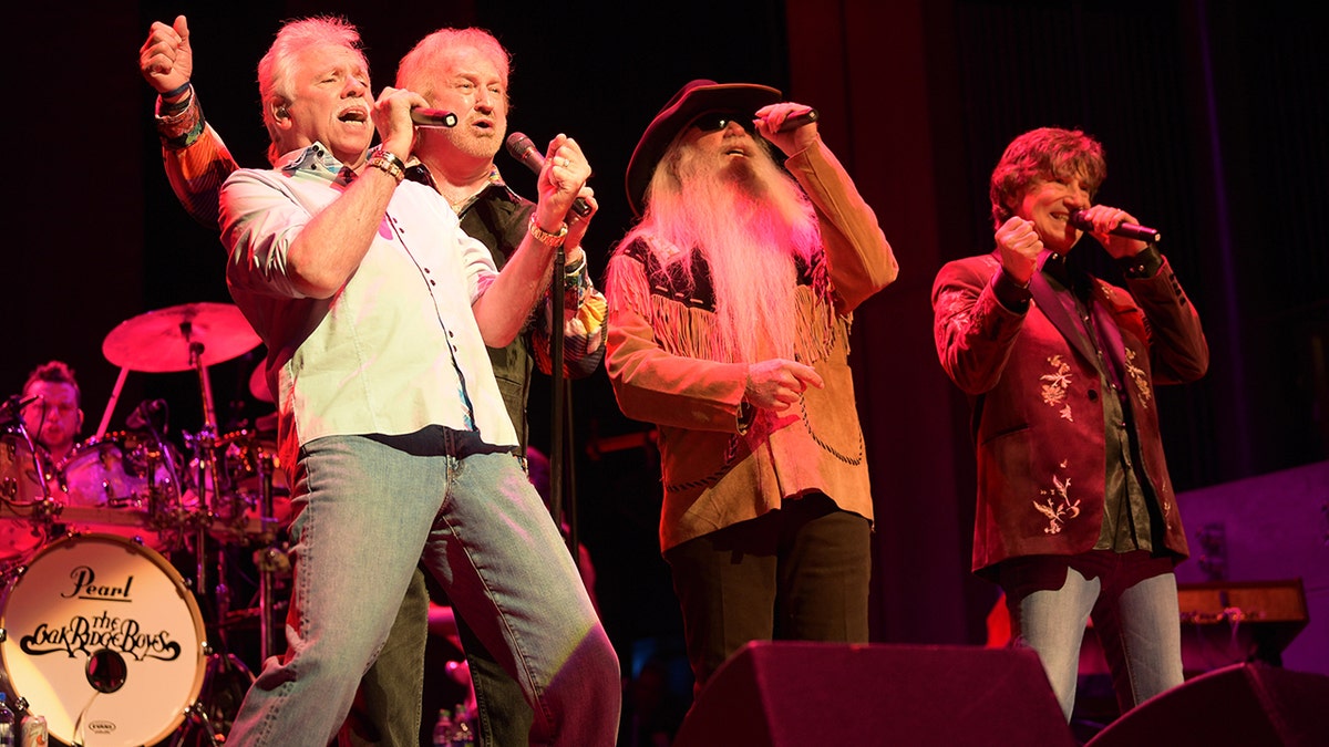 The Oak Ridge Boys provide backup vocals on the track.