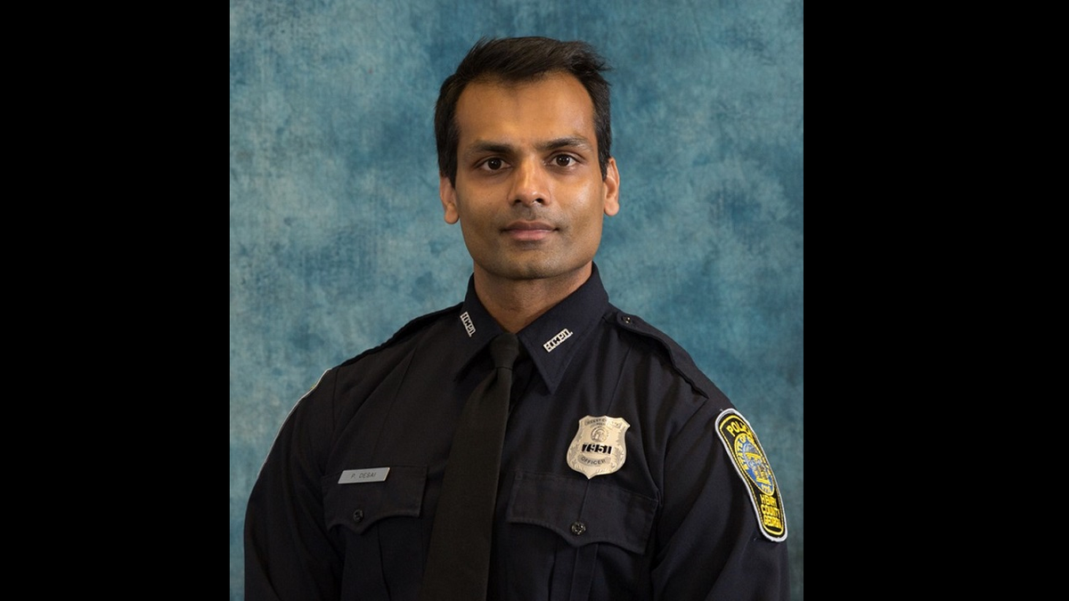Henry County Police Officer Paramhans Desai was shot multiple times, police say. (Henry County Police Department)