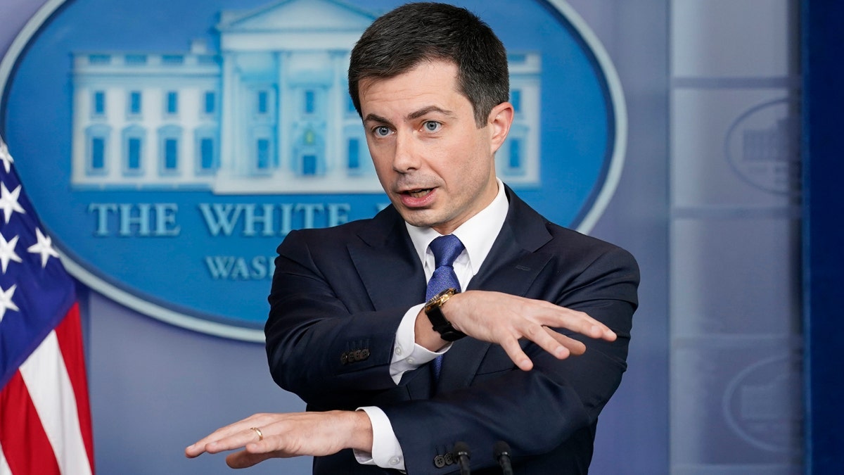 Pete Buttigieg at the White House