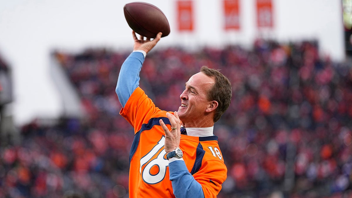 Peyton Manning football