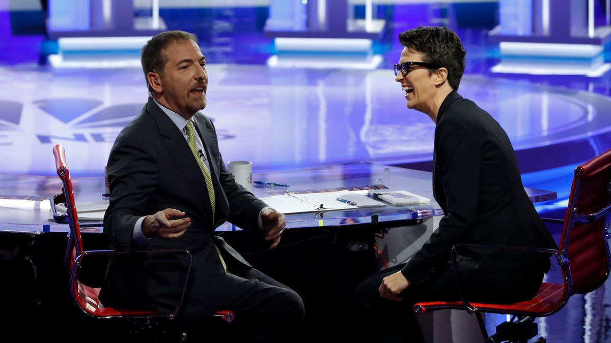 Chuck Todd and Rachel Maddow