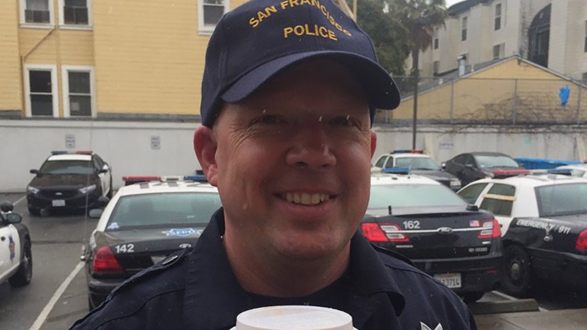 Sgt Davin Cole seen in 2017.
