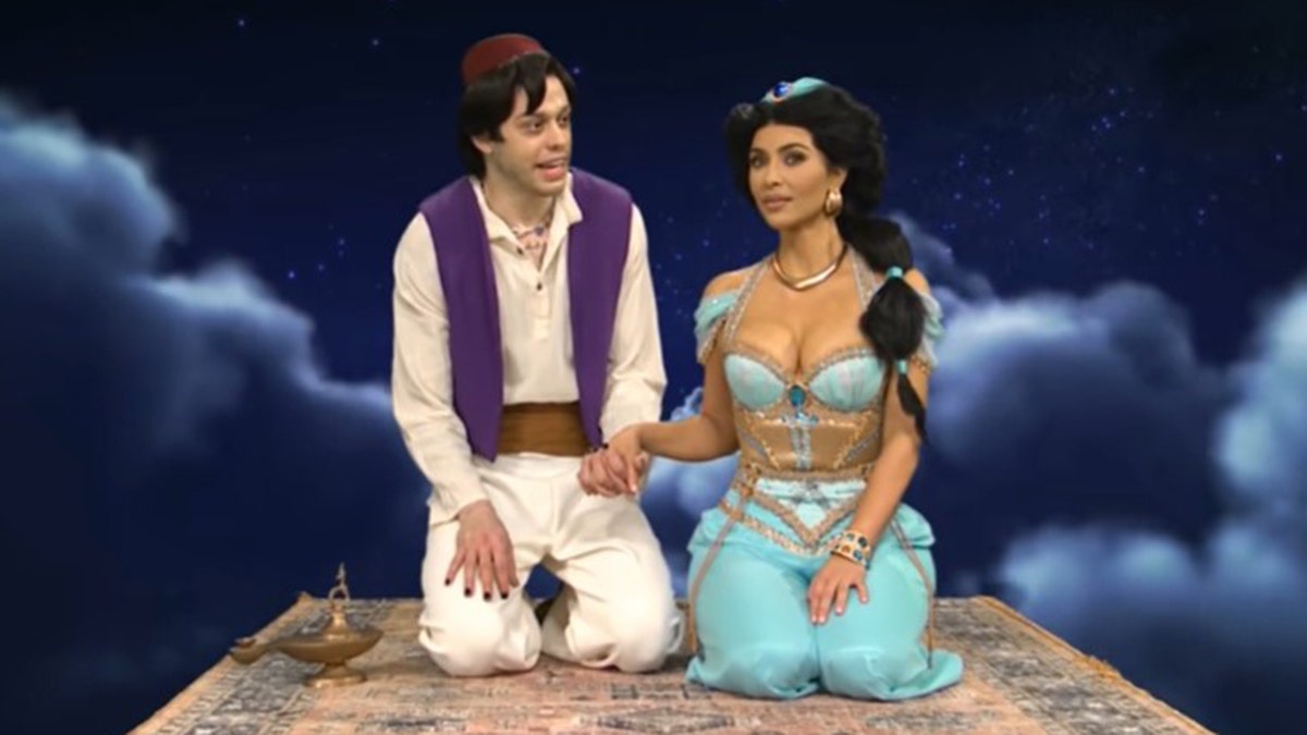 Kim Kardashian and Pete Davidson 