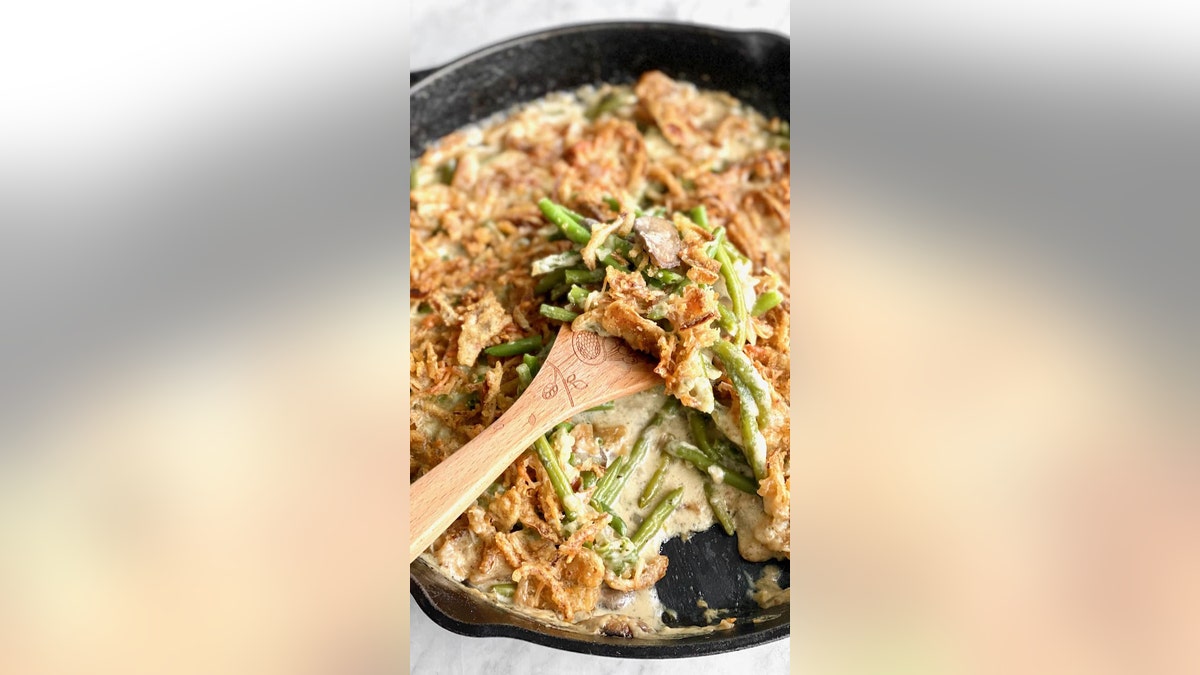 Make your green bean casserole more fresh and flavorful this Thanksgiving with this recipe from Quiche My Grits. (Courtesy of Quiche My Grits)