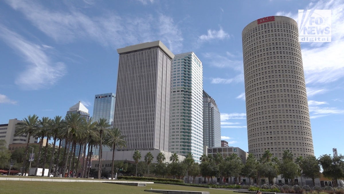 Buildings in Tampa, Florida.