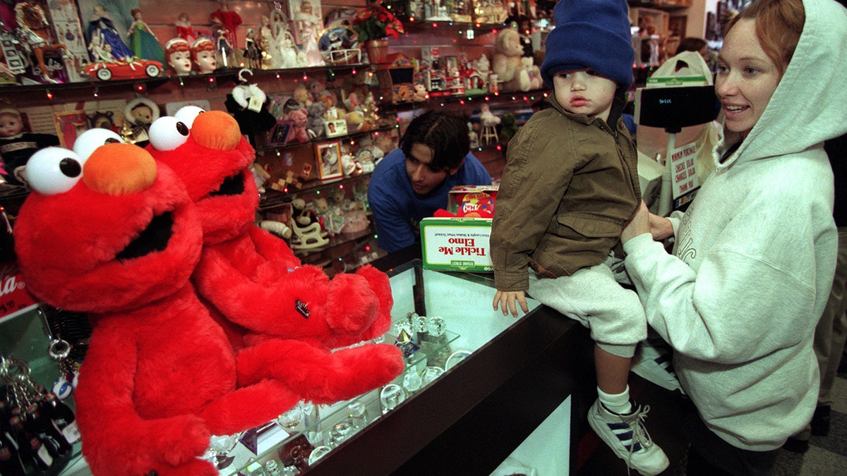 In 1996, TYCO released Tickle Me Elmo