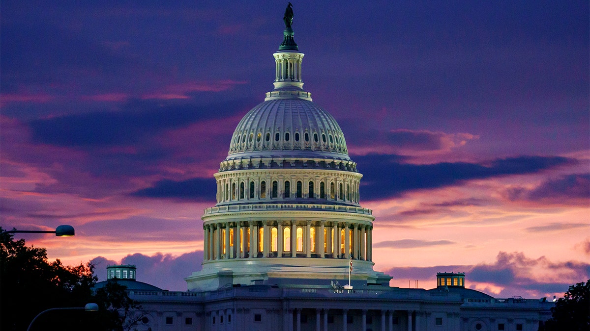The Capitol seen at dawn on Nov. 2, 2021.