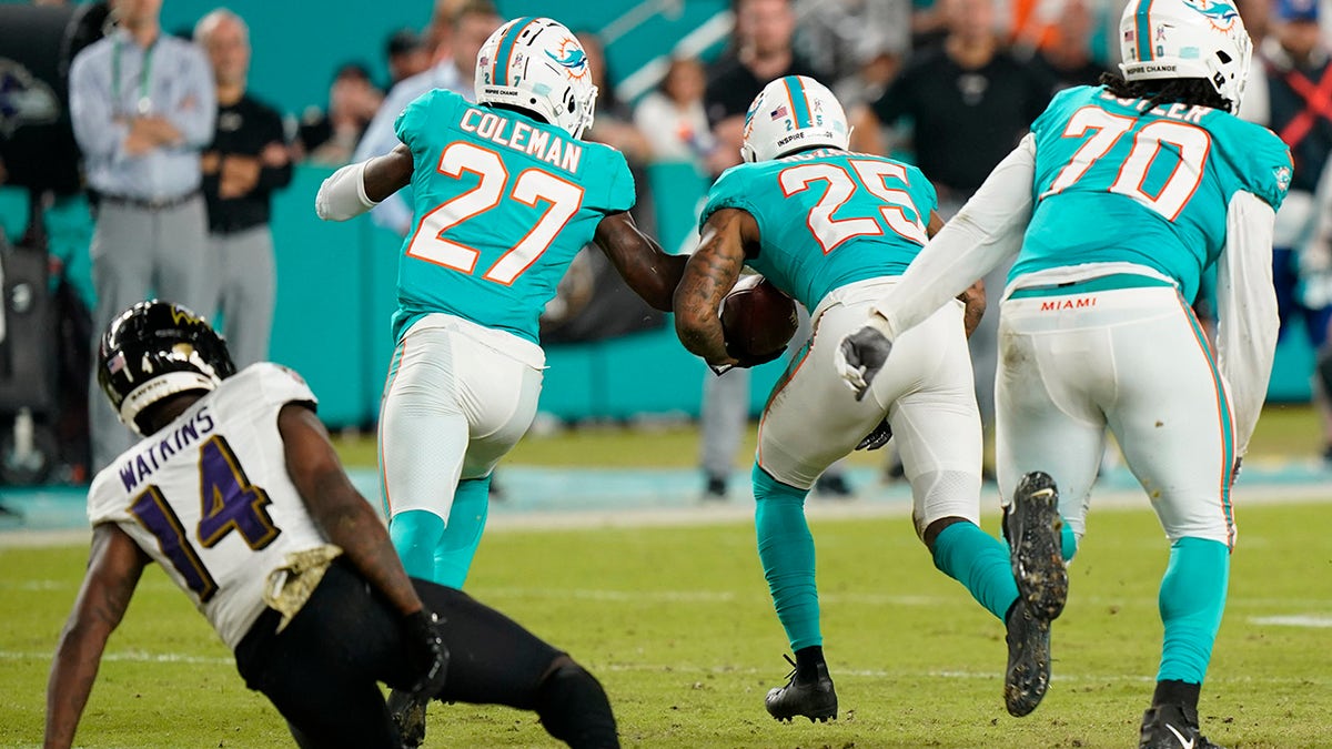 Tua Tagovailoa lifts Dolphins to stunning victory over Ravens off the bench