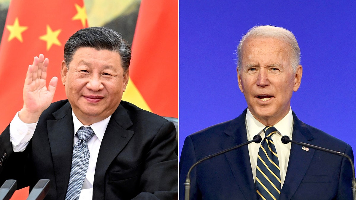 China's Xi Jinping and President Joe Biden